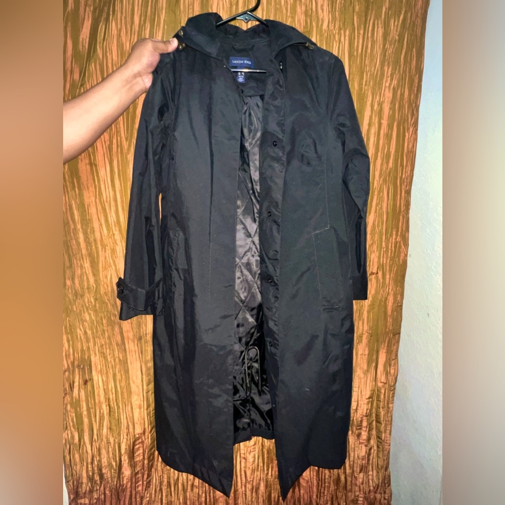 Land’s End XS Petite Trench Coat with Quilted Lining